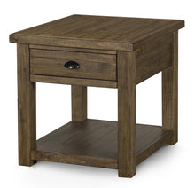 Load image into Gallery viewer, Magnussen Stratton Rectangular End Table in Warm Nutmeg image
