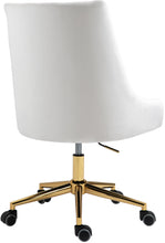 Load image into Gallery viewer, Karina Cream Velvet Office Chair
