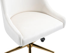 Load image into Gallery viewer, Karina Cream Velvet Office Chair

