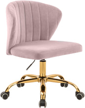 Load image into Gallery viewer, Finley Pink Velvet Office Chair image
