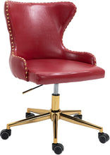 Load image into Gallery viewer, Hendrix Red Faux Leather Office Chair image
