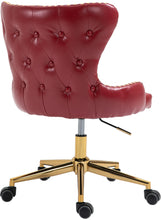 Load image into Gallery viewer, Hendrix Red Faux Leather Office Chair
