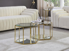 Load image into Gallery viewer, Sei Brushed Gold Coffee Table
