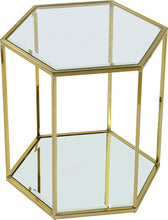 Load image into Gallery viewer, Sei Brushed Gold End Table image
