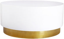 Load image into Gallery viewer, Deco White/Gold Coffee Table image
