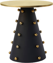Load image into Gallery viewer, Raven Black / Gold End Table image

