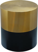 Load image into Gallery viewer, Sun Black / Gold End Table
