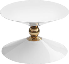 Load image into Gallery viewer, Malia White / Gold Coffee Table
