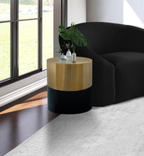 Load image into Gallery viewer, Sun Black / Gold End Table
