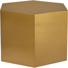 Load image into Gallery viewer, Hexagon Brushed Gold Coffee Table
