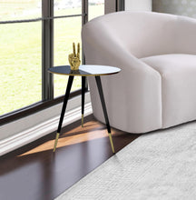 Load image into Gallery viewer, Reflection Gold / Black End Table
