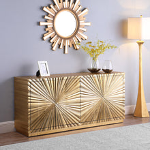 Load image into Gallery viewer, Golda Gold Leaf Sideboard/Buffet
