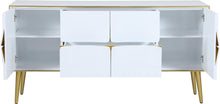 Load image into Gallery viewer, Pop White / Gold Sideboard/Buffet
