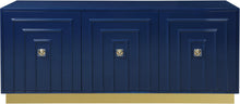 Load image into Gallery viewer, Cosmopolitan Navy Lacquer Sideboard/Buffet
