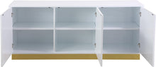 Load image into Gallery viewer, Cosmopolitan White Lacquer Sideboard/Buffet
