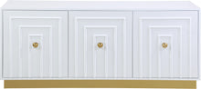 Load image into Gallery viewer, Cosmopolitan White Lacquer Sideboard/Buffet
