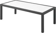 Load image into Gallery viewer, Nizuc White manufactured wood Outdoor Patio Aluminum Coffee Table image

