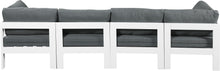Load image into Gallery viewer, Nizuc Grey Waterproof Fabric Outdoor Patio Modular Sofa
