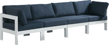 Load image into Gallery viewer, Nizuc Navy Waterproof Fabric Outdoor Patio Modular Sofa image
