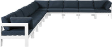 Load image into Gallery viewer, Nizuc Navy Waterproof Fabric Outdoor Patio Modular Sectional image
