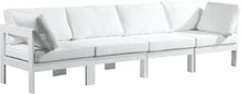 Load image into Gallery viewer, Nizuc White Waterproof Fabric Outdoor Patio Modular Sofa image
