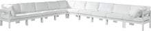 Load image into Gallery viewer, Nizuc White Waterproof Fabric Outdoor Patio Modular Sectional image

