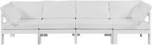 Load image into Gallery viewer, Nizuc White Waterproof Fabric Outdoor Patio Modular Sofa
