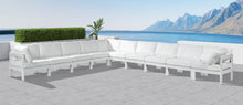 Load image into Gallery viewer, Nizuc White Waterproof Fabric Outdoor Patio Modular Sectional
