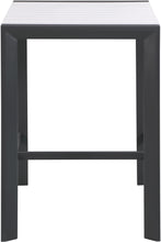 Load image into Gallery viewer, Nizuc White manufactured wood Outdoor Patio Aluminum Square Bar Table
