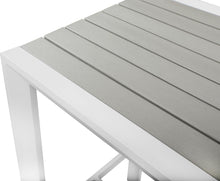 Load image into Gallery viewer, Nizuc Brown manufactured wood Outdoor Patio Aluminum Square Bar Table
