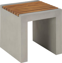 Load image into Gallery viewer, Rio Light Grey Concrete Cement End Table image
