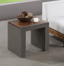 Load image into Gallery viewer, Rio Light Grey Concrete Cement End Table

