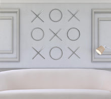 Load image into Gallery viewer, XOXO Chrome Stainless Steel Wall Decor
