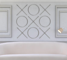 Load image into Gallery viewer, XOXO Chrome Stainless Steel Wall Decor
