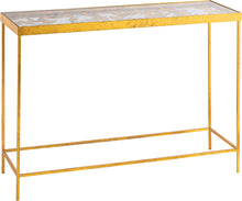 Load image into Gallery viewer, Butterfly Gold Console Table
