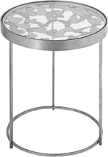 Load image into Gallery viewer, Butterfly Silver End Table image
