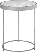 Load image into Gallery viewer, Butterfly Silver End Table
