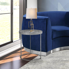 Load image into Gallery viewer, Butterfly Silver End Table
