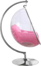 Load image into Gallery viewer, Luna Pink Durable Fabric Acrylic Swing Chair
