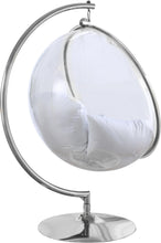 Load image into Gallery viewer, Luna White Durable Fabric Acrylic Swing Chair
