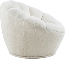 Load image into Gallery viewer, Dream White Faux Sheepskin Fur Accent Chair
