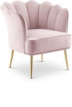 Load image into Gallery viewer, Jester Pink Velvet Accent Chair image
