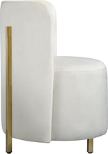 Load image into Gallery viewer, Rotunda Cream Velvet Accent Chair
