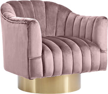 Load image into Gallery viewer, Farrah Pink Velvet Accent Chair image
