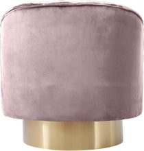Load image into Gallery viewer, Farrah Pink Velvet Accent Chair
