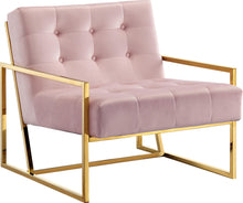 Load image into Gallery viewer, Pierre Pink Velvet Accent Chair image
