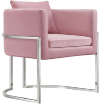 Load image into Gallery viewer, Pippa Pink Velvet Accent Chair image
