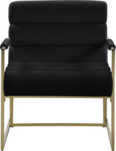 Load image into Gallery viewer, Wayne Black Velvet Accent Chair
