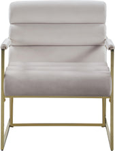 Load image into Gallery viewer, Wayne Cream Velvet Accent Chair
