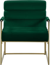 Load image into Gallery viewer, Wayne Green Velvet Accent Chair
